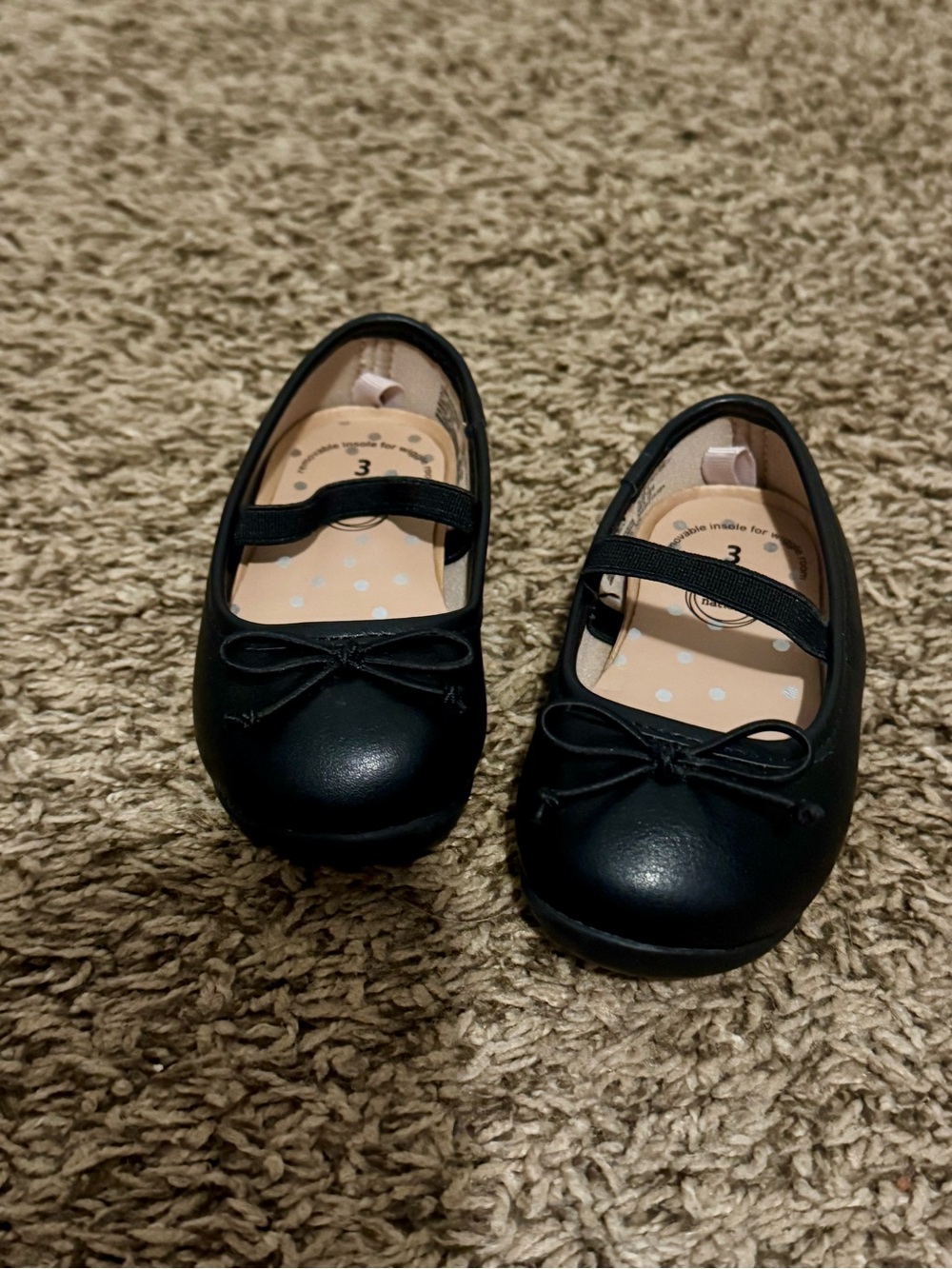 Black Girls' Mary Jane Dress Shoes